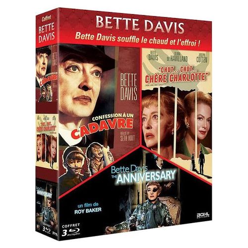 Chut, Chut, Chre Charlotte + The Anniversary + Confession  Un Cadavre - Blu-Ray de Robert Aldrich