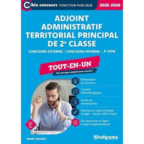 Adjoint Administratif Territorial Principal De 2e Classe - Tout-En-Un    Format Grand Format 