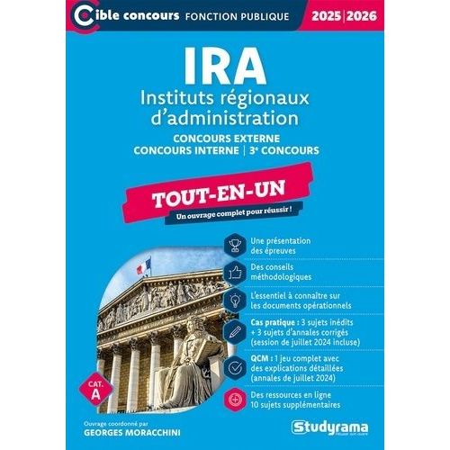 Concours Des Ira - Concours Externe, Concours Interne, 3e Concours Tout-En-Un    Format Grand Format 