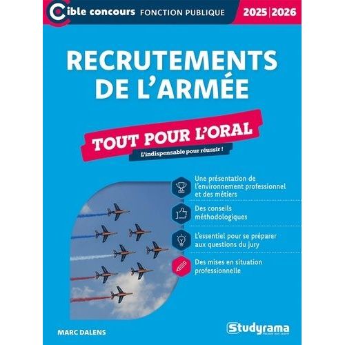 Recrutements De L?Arme - Tout Pour L?Oral    Format Beau livre 