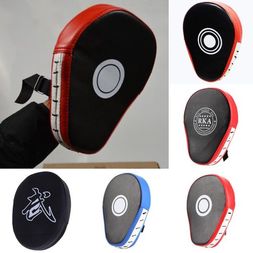 Cible De Boxe Incurve En Cuir Pu, 5 Doigts, Sanda Entrainement, Dflecteur Incurv pais, Cible D'entranement De Boxe, Coussin De Mise Au Point, Sacs De Sable