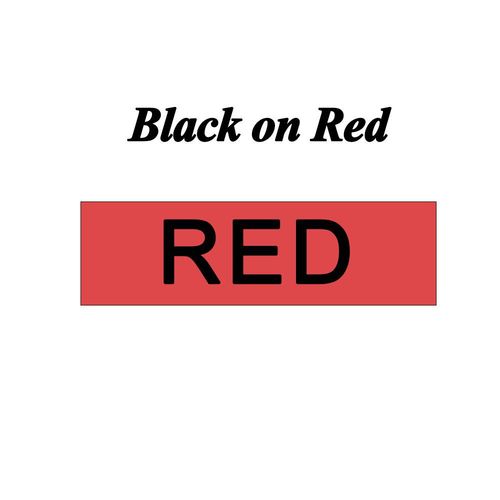 CIDY-Ruban umont pour Dymo Label Manager,Compatible D1 Tapes,LM160,210D,45010,45013,40910,40913,43613,43610,1Pc - Type Black on Red-24mm