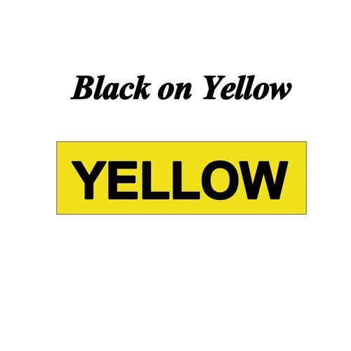 CIDY-Ruban umont pour Dymo Label Manager,Compatible D1 Tapes,LM160,210D,45010,45013,40910,40913,43613,43610,1Pc - Type Black on Yellow-24mm