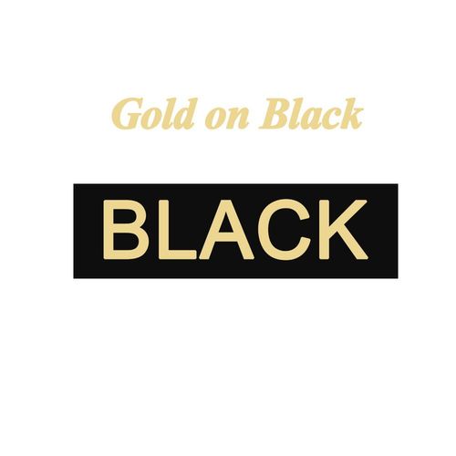 CIDY-Ruban umont pour Dymo Label Manager,Compatible D1 Tapes,LM160,210D,45010,45013,40910,40913,43613,43610,1Pc - Type Gold on Black-12mm