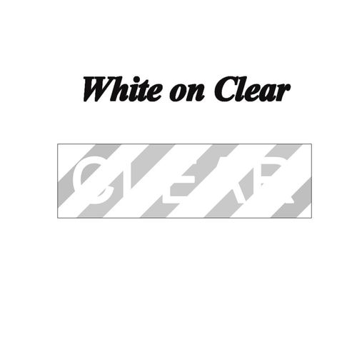 CIDY-Ruban umont pour Dymo Label Manager,Compatible D1 Tapes,LM160,210D,45010,45013,40910,40913,43613,43610,1Pc - Type White on Clear-9mm