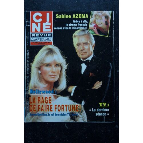 Cine Revue 1984 N 34 23 Aout 1984 Aaron Spelling Linda Evans Sabine Azema