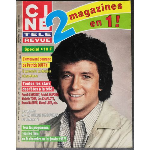 Cin Revue N 52- 1986 : Patrick Duffy - Farrah Fawcett - Michele Torr - Patrick Dupond ....