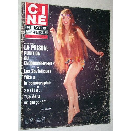 Cine Revue.  N 8 : Du 20 Fvrier 1975  / George Hamilton / Sheila / Annie Duperey / Audie Murphy / Marlne Dietrich / Burt Reynolds ...