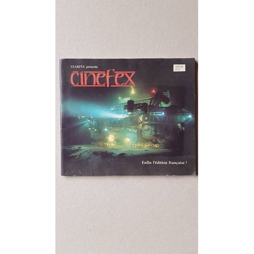 Cinefex dition Franaise N1 - Septembre 1989 - Abyss, Le Vertige Des Profondeurs