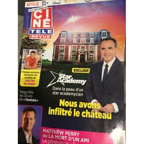 Cinetelerevue Belge 44 2023 Ccile De France Laura Pausini Matthew Perry Emily Marc Levy Daniel Craig Lucie Lucas Kev Adams Nagui Geluck Vizorek