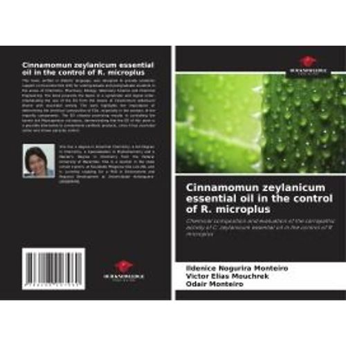 Cinnamomun Zeylanicum Essential Oil In The Control Of R. Microplus    Format Broch 