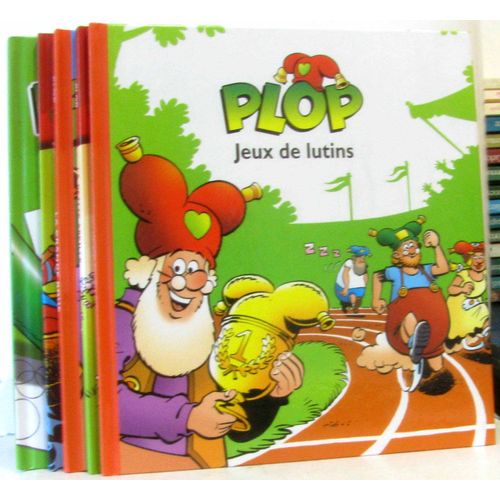 Cinq Livres Plop: La Petite Abeille, La Grande Roue, Le Barrage Du Castor, Apprends  Dessiner Avec Plop, Jeux De Lutins   de Collectif
