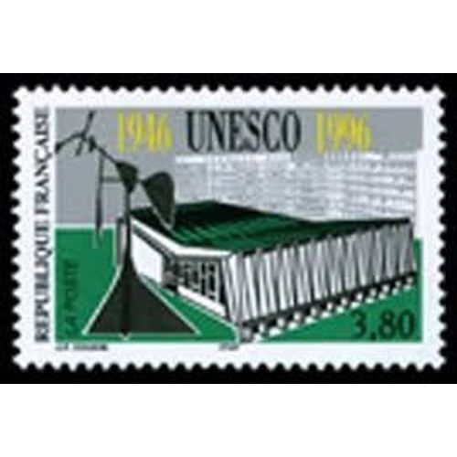 Cinquantenaire De L' U.N.E.S.C.O. Organisation Des Nations Unies Pour L'ducation, La Science Et La Culture Anne 1996 N 3035 Yvert Et Tellier Luxe