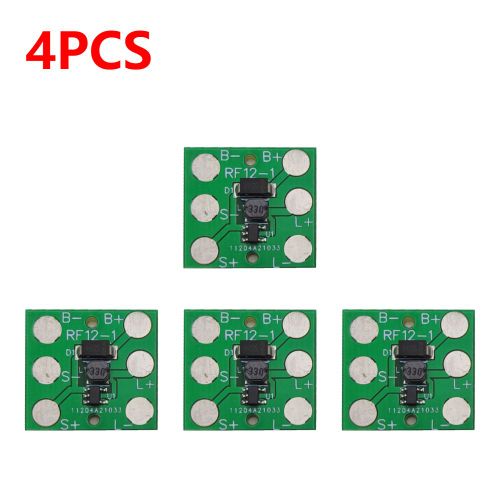 Circuit Imprim De Carte De Commande De Chane De Lampe Solaire Avec Interrupteur,Panneau De Commande De Rverbre,Contrleur De Lumire Solaire,1.2v - Type 4pcs