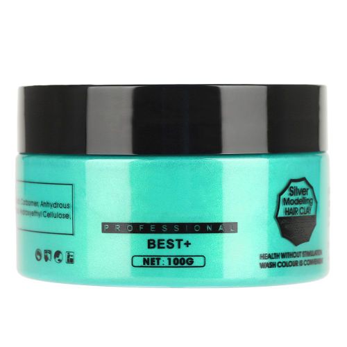 Cire Colorante Pour Cheveux, Creme Coiffante Et Modelante, Coiffure Naturelle Pour Hommes Et Femmes (Vert)