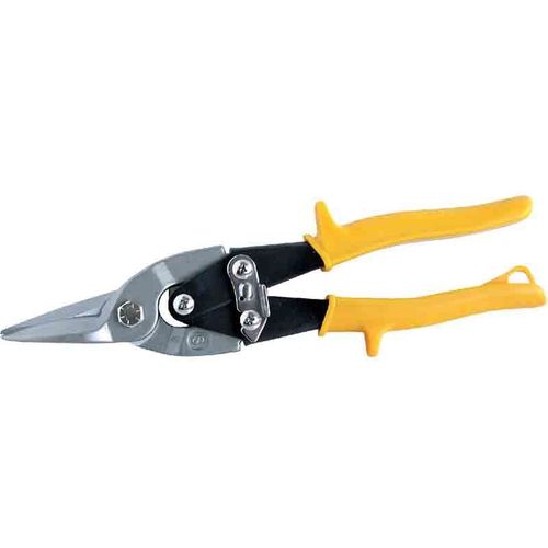 Cisaille  Tle Type Aviation - Jaune Coupe Droite