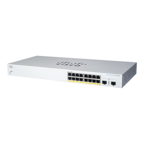 Cisco Business 220 Series CBS220-16T-2G - Commutateur