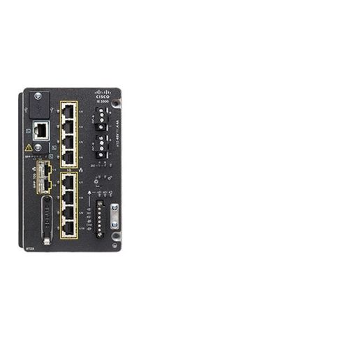 Cisco Catalyst IE-3300-8T2X-E switch di rete Gestito L3 Nero