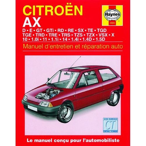 Citron Ax Manuel D'entretien Et Rparation Auto   de Haynes  Format Cartonn 