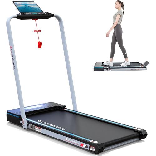 Citysports Le Tapis De Course Pliable 1400w, Accoudoir Et Tlcommande Contrlables, Bluetooth Haut-Parleur Intgr, Vitesse 1-12km/H Adjustable, Tapis De Course Domicile