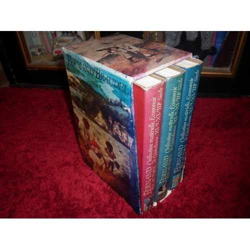 Civilisation Matrielle, conomie Et Capitalisme Xve-Xviiie Sicle. Tome 1 : Les Structures Du Quotidien, Tome 2 : Les Jeux De L'change, Tome 3 : Le Temps Du Monde De Fernand Braudel   de Fernand Braudel  Format Reli 