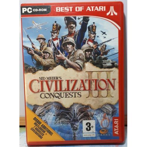 Civilization Iii Best Of Atari - Ensemble Complet - Pc - Cd - Win