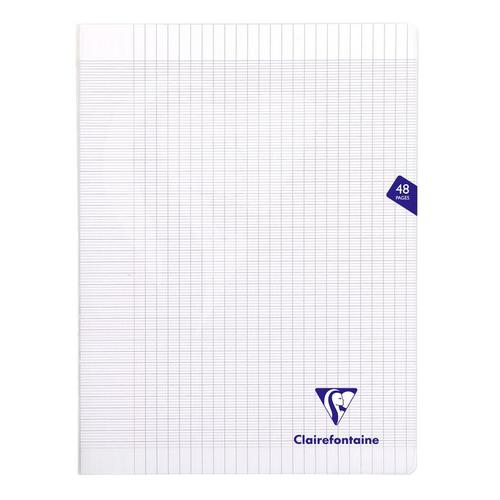 Clairefontaine Cahier Mimesys Piqu Polypro 24 X 32 Cm 48 Pages 90g Sys Incolore