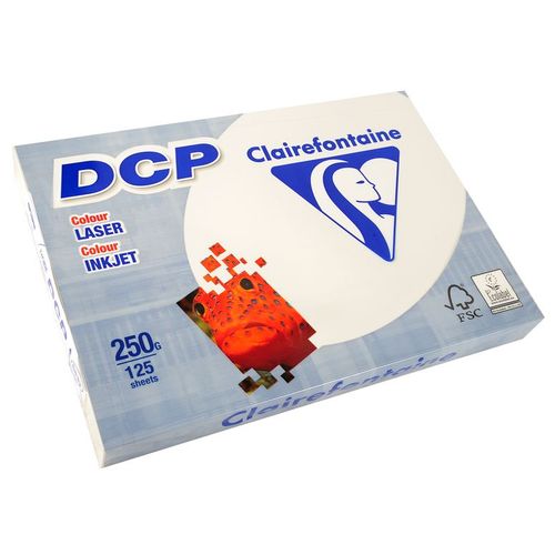 Clairefontaine Ramette 125 Feuilles Papier 250g A4 210x297 Mm Certifi Fsc Ivoire
