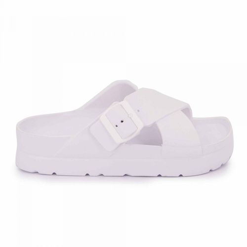 Mules Semelle paisse Crante Et Double Bride Croise Femme Lovett - 37