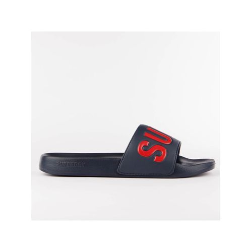 Claquette Superdry Core Graphic Pool Homme Noir