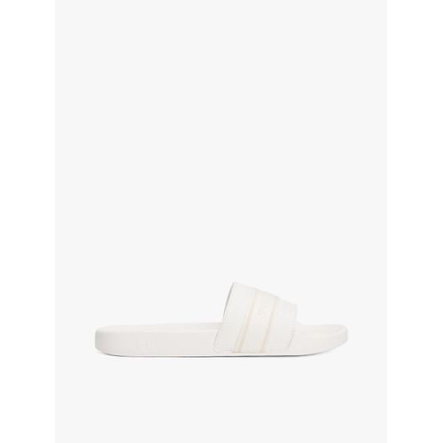 Claquettes  Brides  Logo En Toile Hilfiger Poolside With Webbing/Ecru - 38