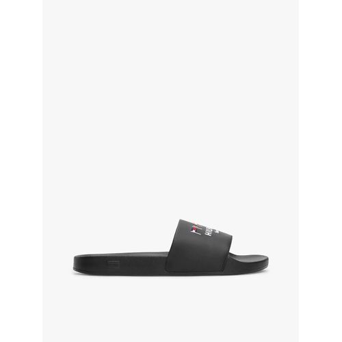 Claquettes  Drapeaux Brods Hilfiger Flags Pool Slide/Black - 44