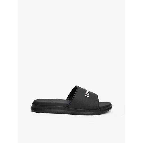 Claquettes  Logo Textur Dual Density Hilfiger Pool Slide/Black - 44