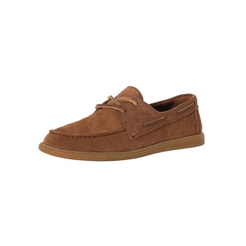 Clarks Chaussure Bateau En Daim Clarkbay Go, Marron - 41 1/2