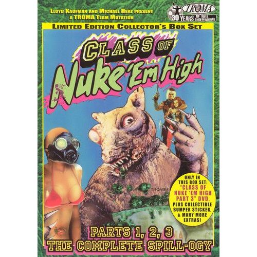 Class Of Nuke ?Em High: Parts 1, 2, 3: The Complete Spill-Ogy [Dvd] Boxed Set