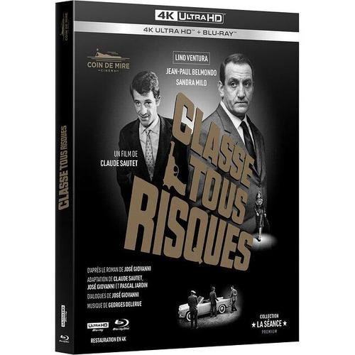 Classe Tous Risques - 4k Ultra Hd + Blu-Ray de Claude Sautet