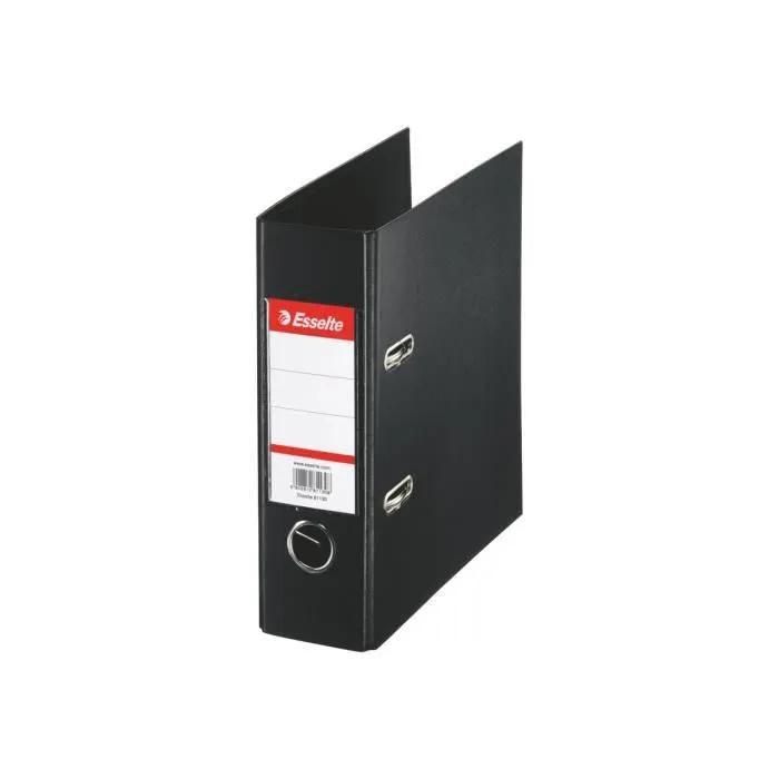 Classeur  Levier - Esselte - A5 - 75 Mm - Noir - 480 Feuilles