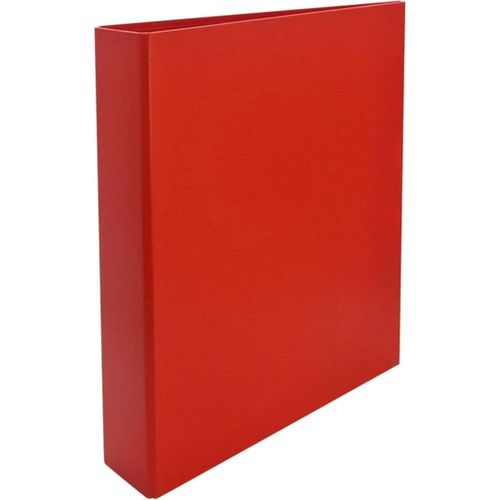 Classeur A4 Avec 4 Anneaux En D De 40 Mm, Classeur A4 Rigide Pour Le Rangement De Documents, Format A4 33,5 Cm De Haut Par 26 Cm De Large Et Un Dos De 6 Cm D'paisseur (Rouge)