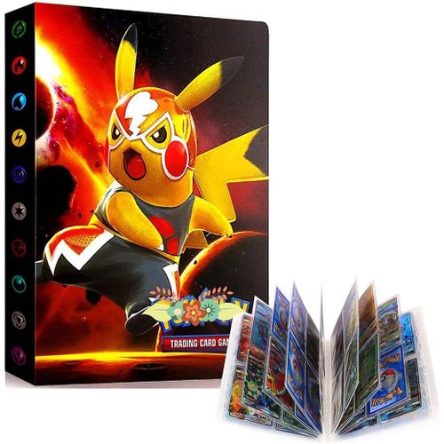 Album Collectionneur Classeur Cartes Collection 240 Places YUD-2 - 30 Pages - Protection Cartes Pokémon, Magic - Livre Rangement Poches Transparentes Anti-décoloration