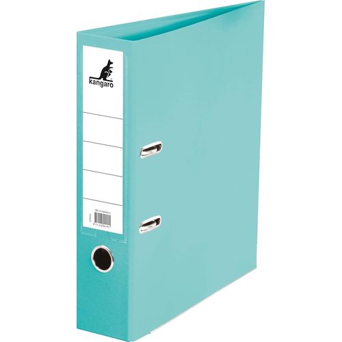 Classeur En Polypropylne - Dos De 7,5 Cm - Format A4 - Turquoise (Classeur  Anneaux, Classeur  Levier, Porte-Lettres)