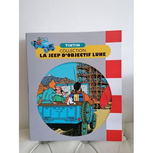 Classeur Tintin Collection La Jeep D'objectif Lune - Herg / Tintinimaginatio - Hachette Collections - 2023