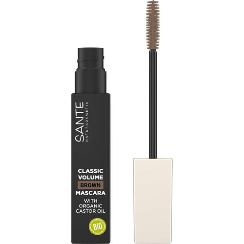 Classic Volume Mascara 02 Brown - Mascara Marron Pour Un Volume Complet, Un lan Et Une Dfinition - Avec Cires Naturelles Et Huile De Ricin Bio - Vegan - 8 Ml