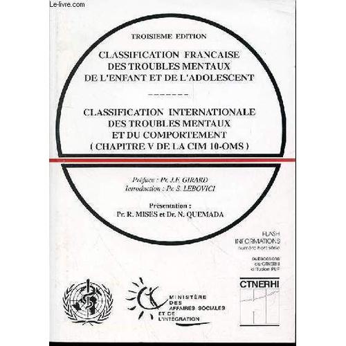 Classification Francaise Des Troubles Mentaux De L'enfant Et De L ...