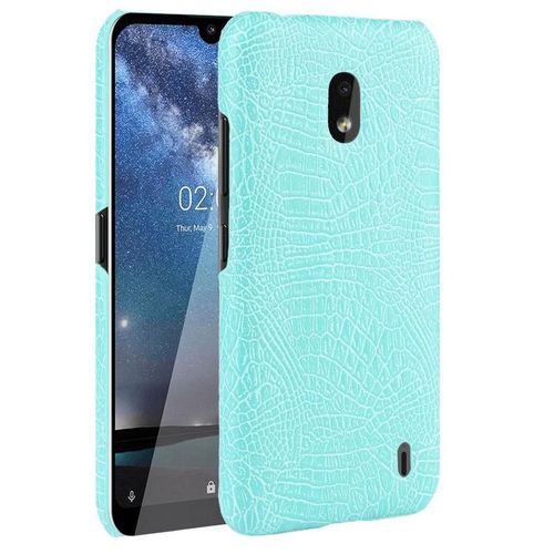 Classique lgant tui Pour Nokia 2.2 Compatibilit Housse De Protection Mode Classique D'alligator Anti raflure - Vert