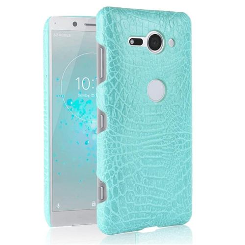 Classique lgant tui Pour Sony Xperia Xz2 Premium Anti raflure Housse De Protection Mode Classique D'alligator Compatibilit - Vert