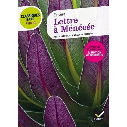 Classiques & Cie Philo - Lettre  Mnce  
