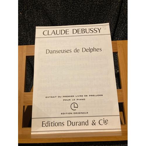 Claude Debussy Danseuses De Delphes Partition Piano Prlude Ed. Durand