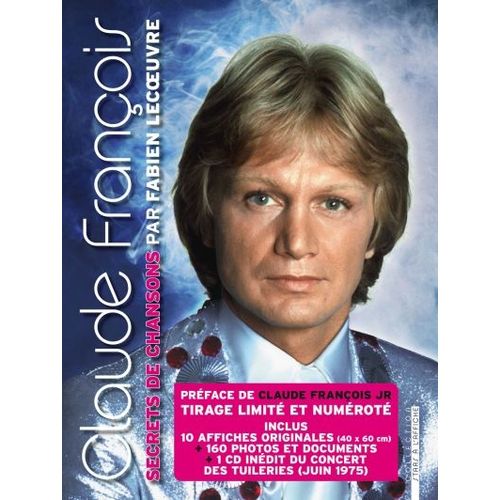 Claude Francois Secrets De Chansons   de FABIEN LECOEUVRE  Format Beau livre 