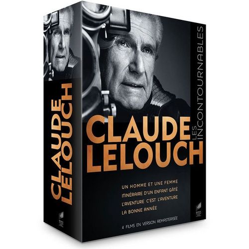 Claude Lelouch, Les Incontournables : Un Homme Et Une Femme + Itinraire D'un Enfant Gt + L'aventure C'est L'aventure + La Bonne Anne - Version Remasterise