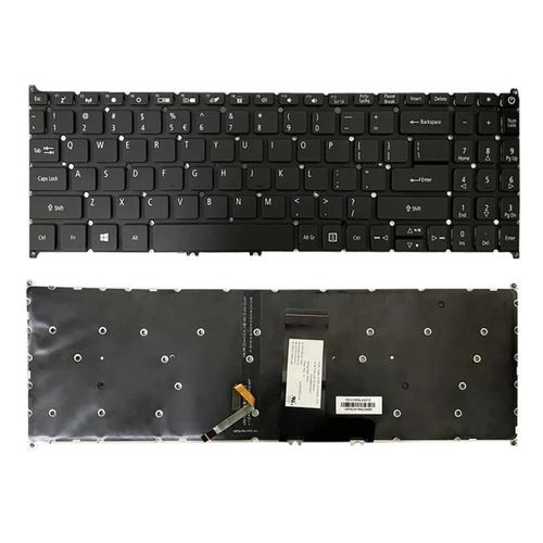 Clavier d'ordinateur portable rtroclair-Version US pour Acer Swift 3 SF315-51